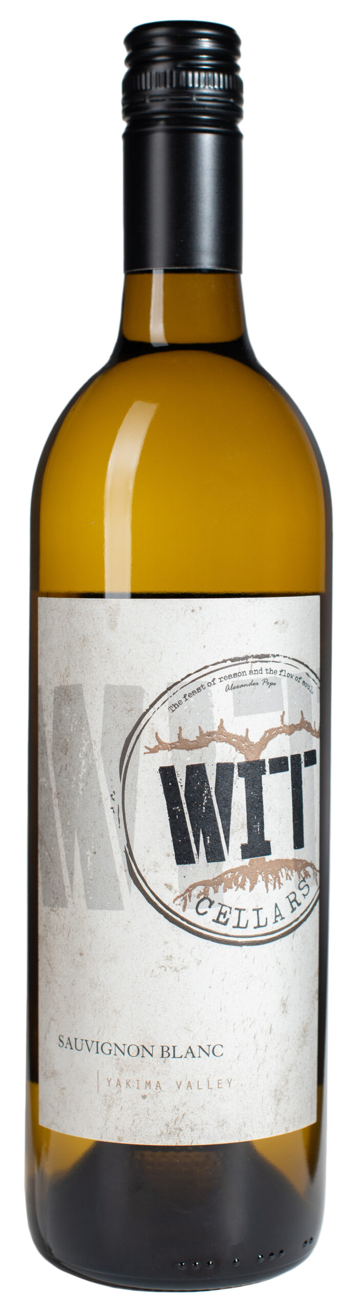 Sauvignon Blanc wine bottle, Yakima Valley