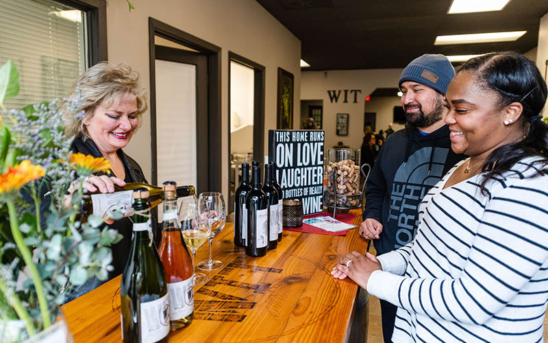 WIT From Client 800x500_0008_Woodinville4 People enjoying wine tasting at a local winery.