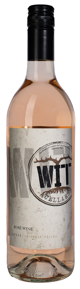 2022-Rose Bottle of 2022 Columbia Valley rosé wine