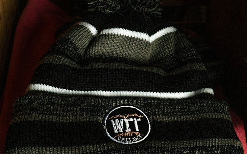 WIT Merch_0010_WIT_Product Lifestyle Shoot_11.23.2021-02607 Striped knit hat with embroidered logo