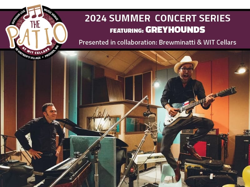 2024 Summer Concert Series featuring Greyhounds performance.