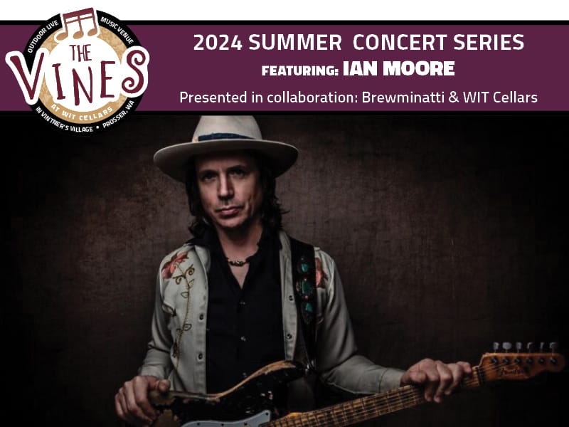 2024 Ian Moore concert series promotion