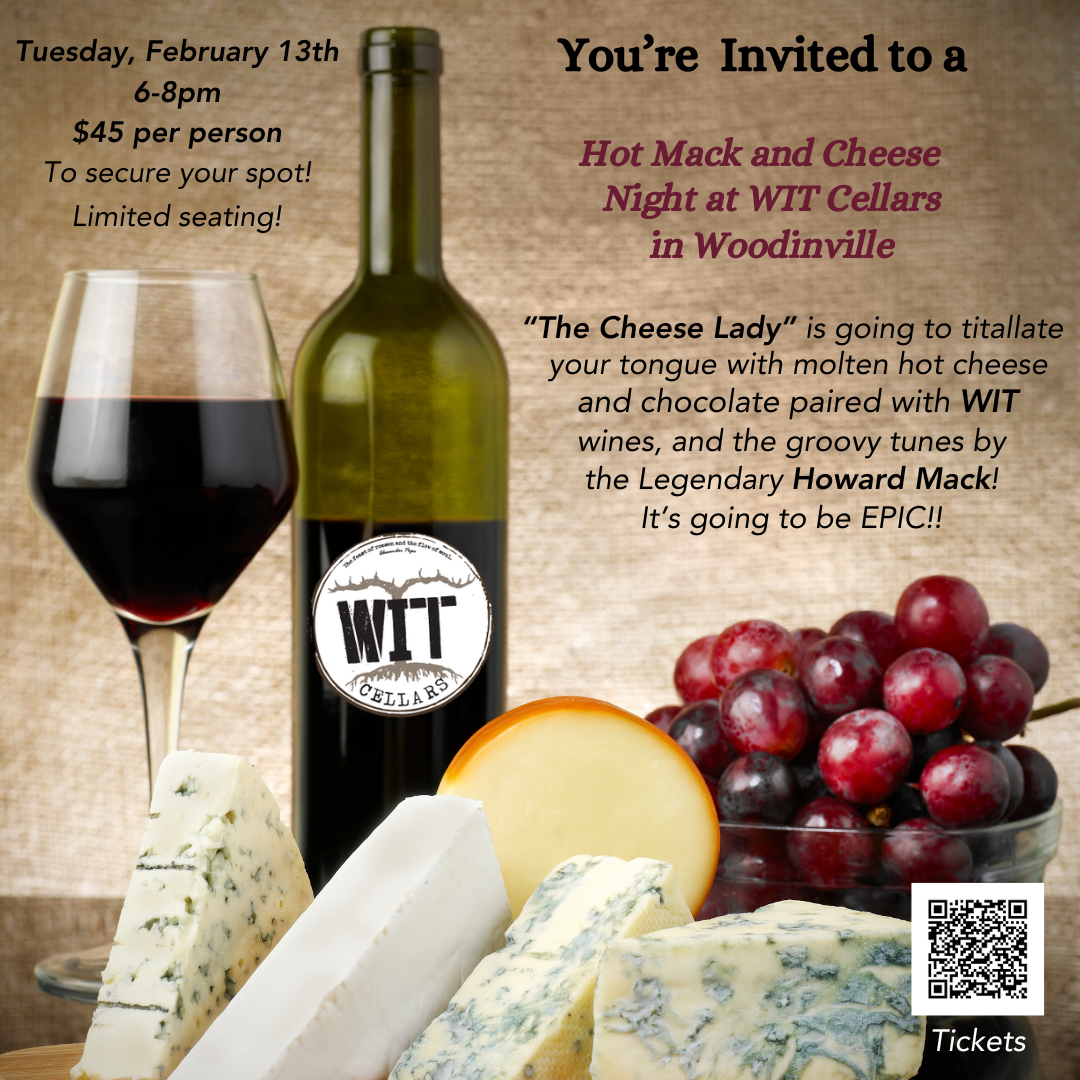 Cheese and wine event at WIT Cellars