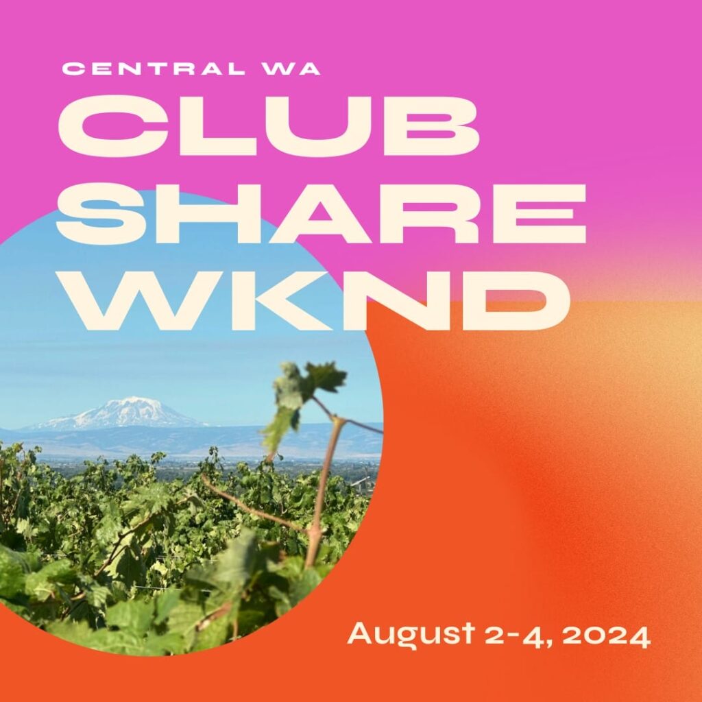 Central WA Club Share Weekend August 2024 Event