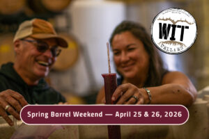 People enjoying wine tasting event