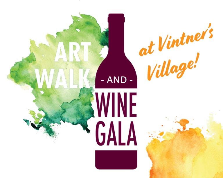 Art Walk and Wine Gala event graphic