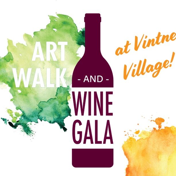Art Walk and Wine Gala event graphic